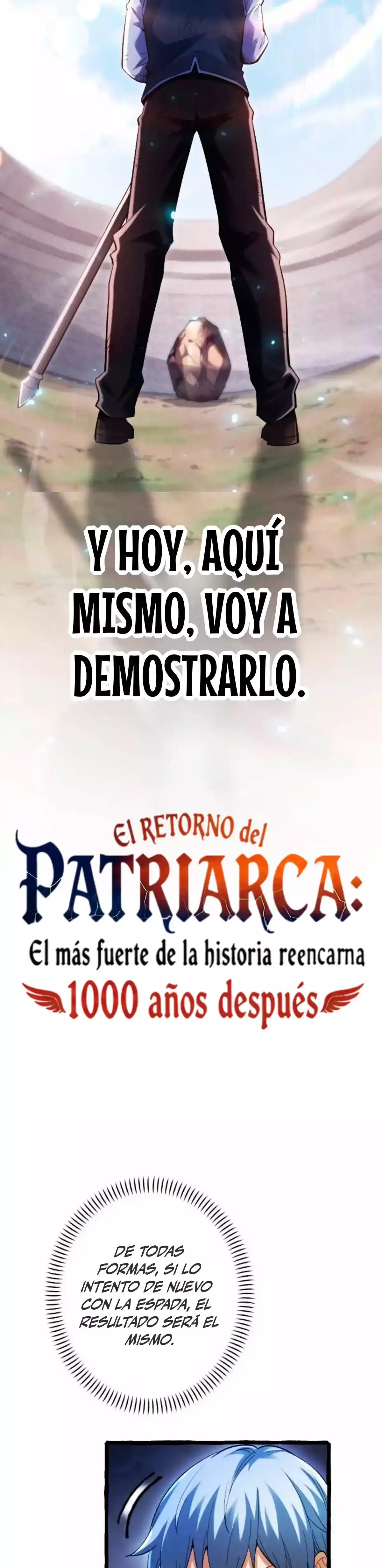 El Retorno del Patriarca Mil Años Después capítulo 5, página 4