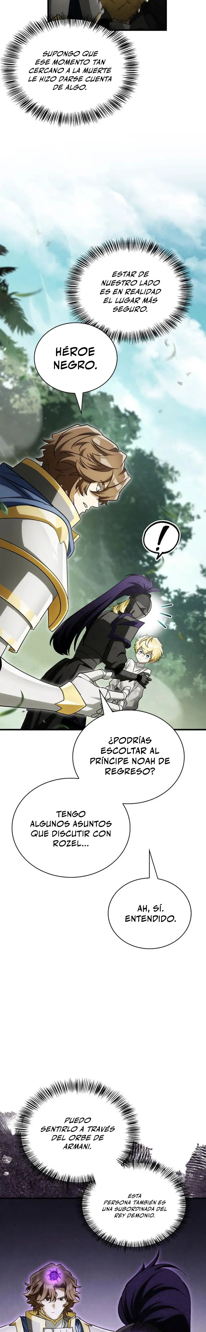 El Rey Demonio Abrumado por Héroes capítulo 40, página 4