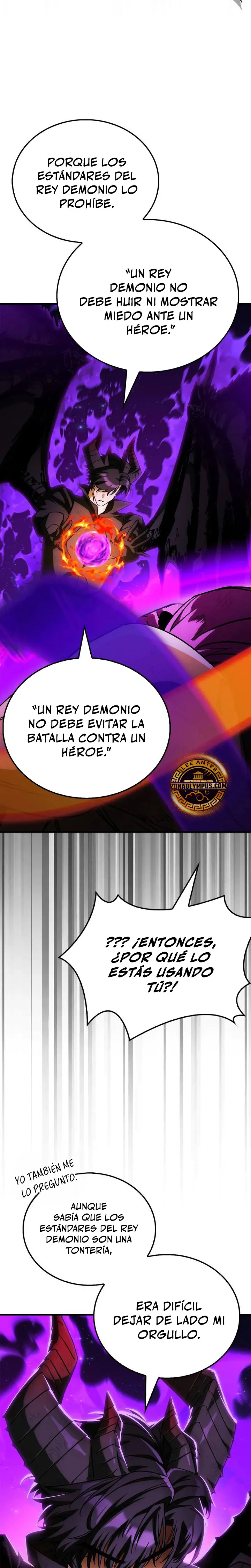 El Rey Demonio Abrumado por Héroes capítulo 40, página 38