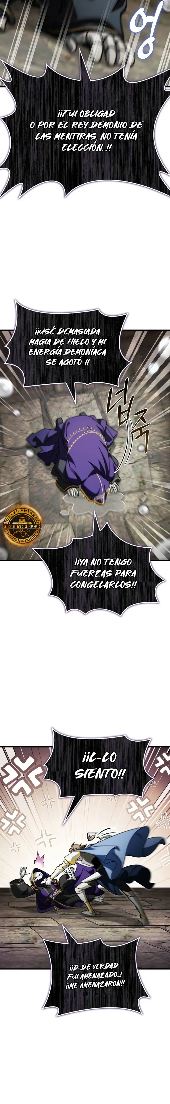 El Rey Demonio Abrumado por Héroes capítulo 41, página 31