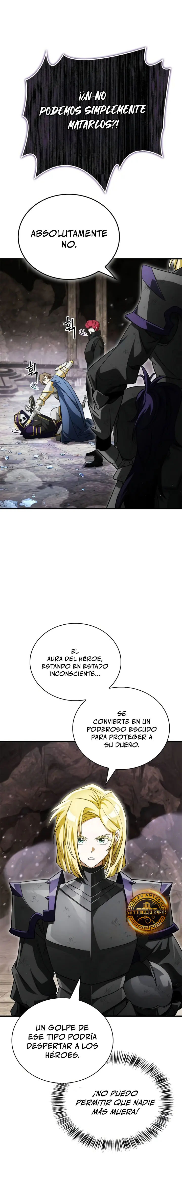 El Rey Demonio Abrumado por Héroes capítulo 41, página 32