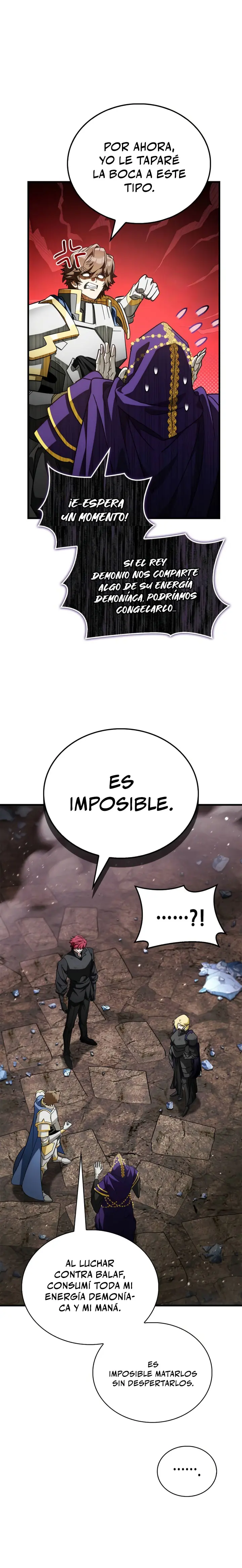 El Rey Demonio Abrumado por Héroes capítulo 41, página 33