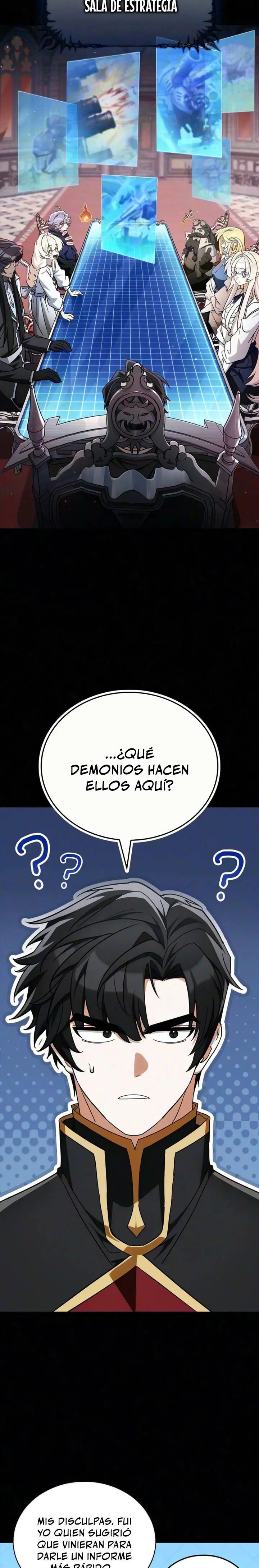 El Rey Demonio Abrumado por Héroes capítulo 42, página 4