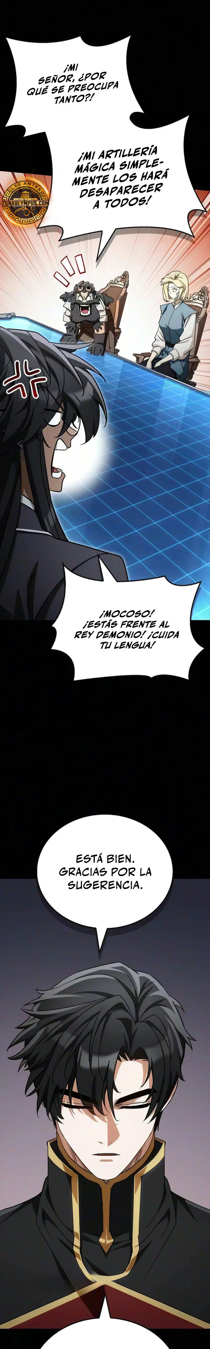 El Rey Demonio Abrumado por Héroes capítulo 42, página 9