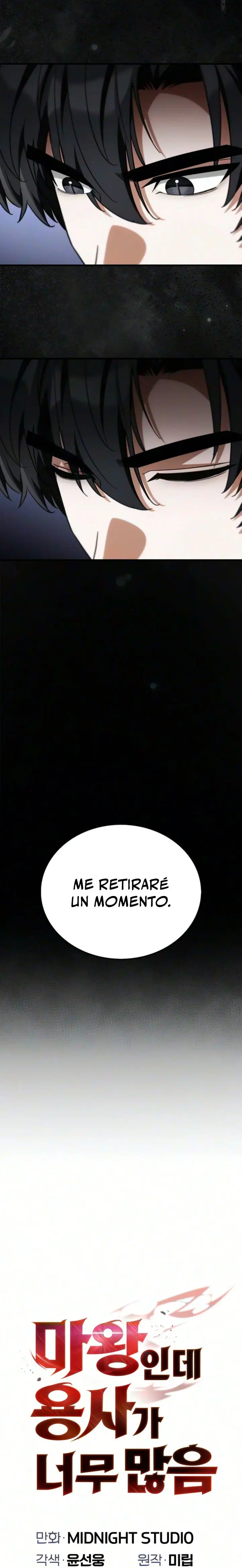 El Rey Demonio Abrumado por Héroes capítulo 42, página 16