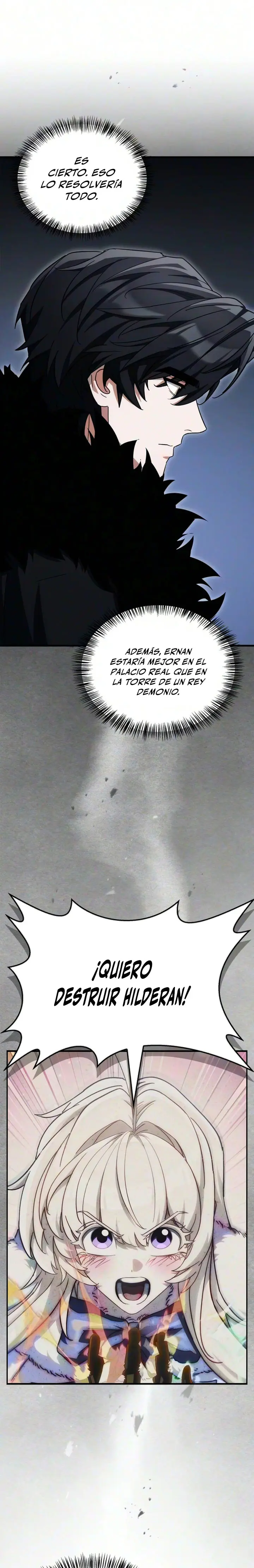 El Rey Demonio Abrumado por Héroes capítulo 42, página 21