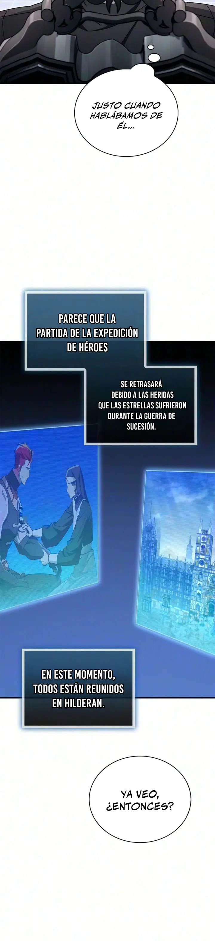 El Rey Demonio Abrumado por Héroes capítulo 42, página 41