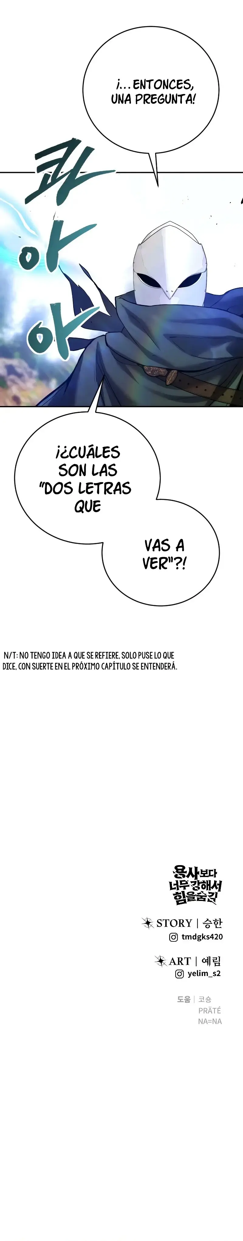 Era más fuerte que el héroe, así que oculté mi poder capítulo 13, página 37