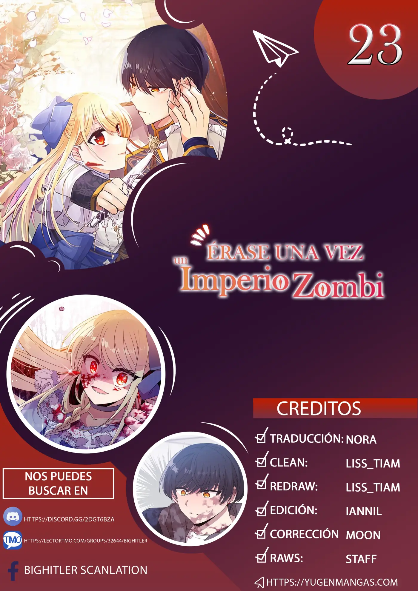 Érase una vez en un imperio zombie capítulo 23, página 1