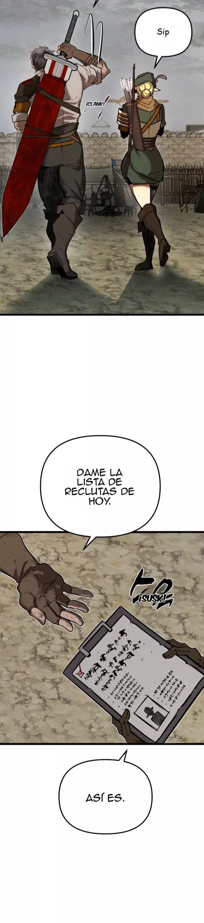 Alistamiento Mercenario capítulo 1, página 20