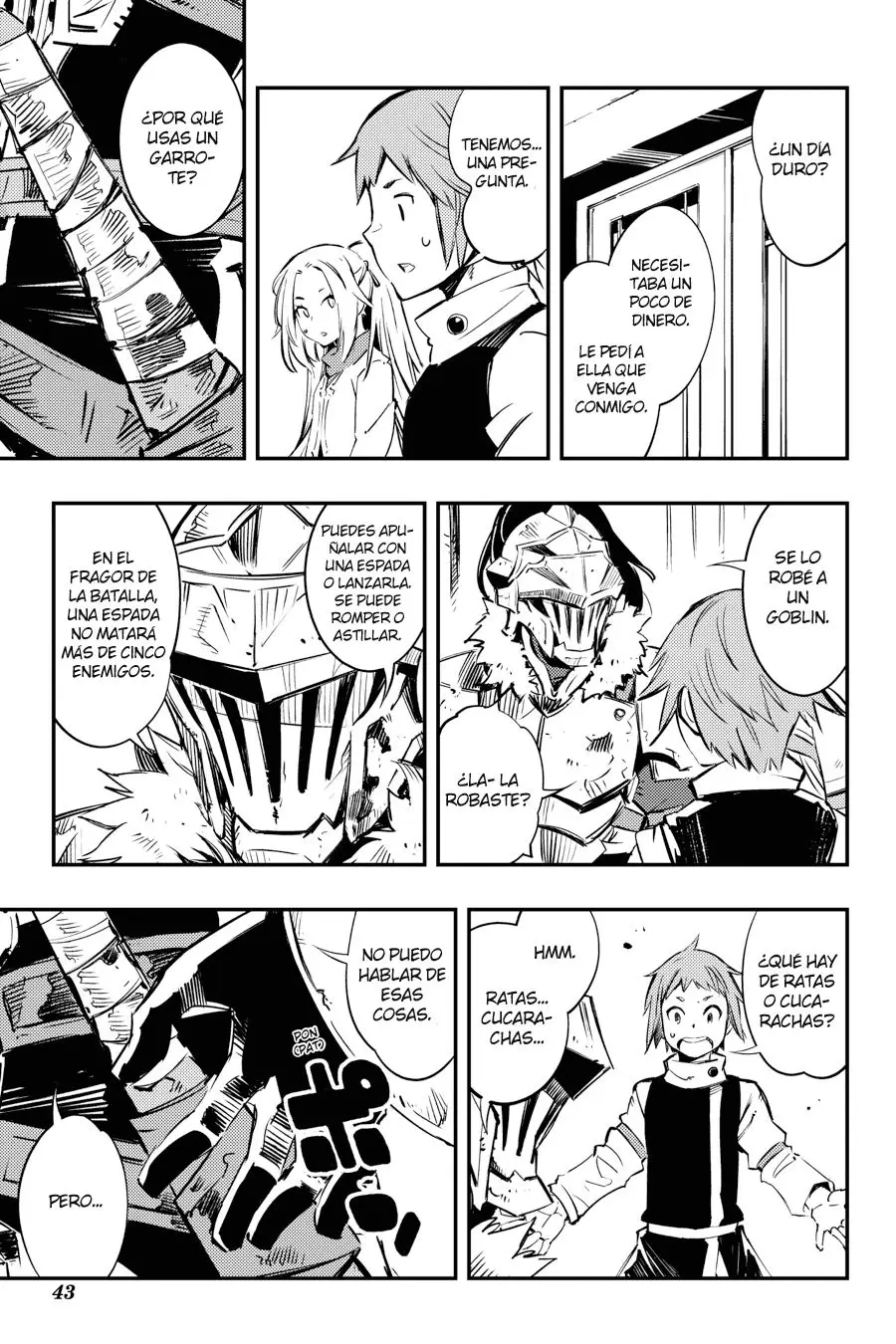 Goblin Slayer: Brand New Day capítulo 1, página 44