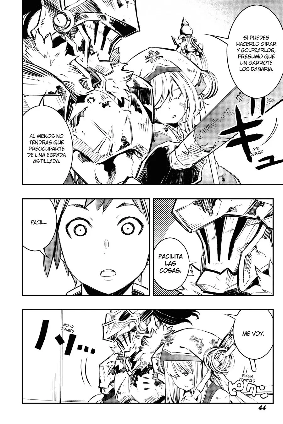 Goblin Slayer: Brand New Day capítulo 1, página 45