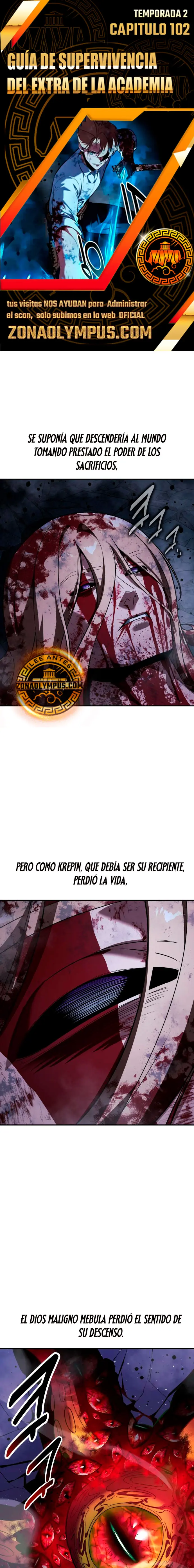 Guia de supervivencia del extra de la academia capítulo 102, página 1