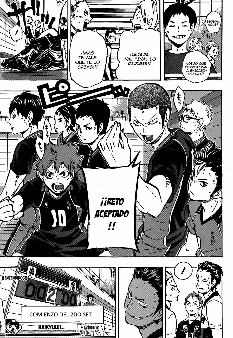 Haikyu!! capítulo 100, página 19
