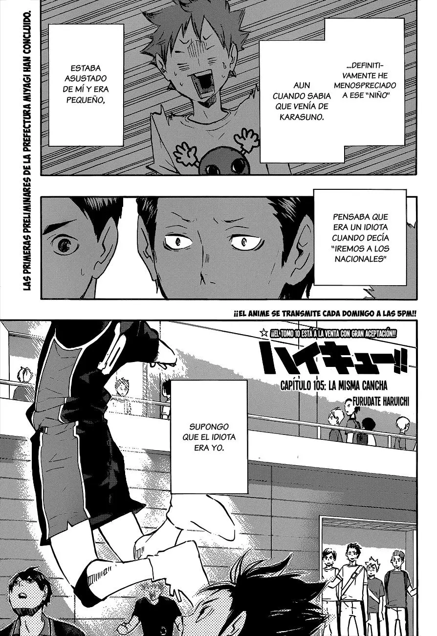 Haikyu!! capítulo 105, página 2