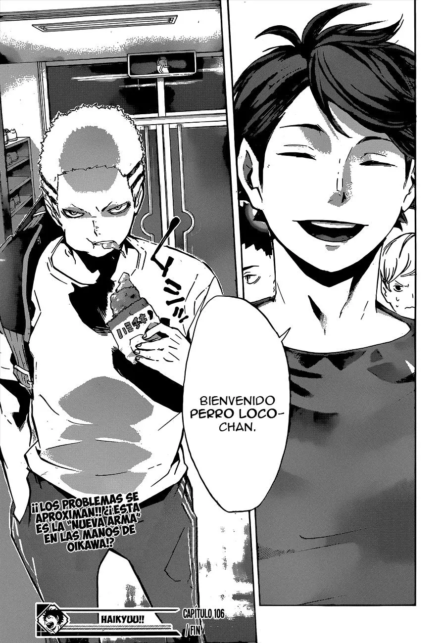 Haikyu!! capítulo 106, página 20