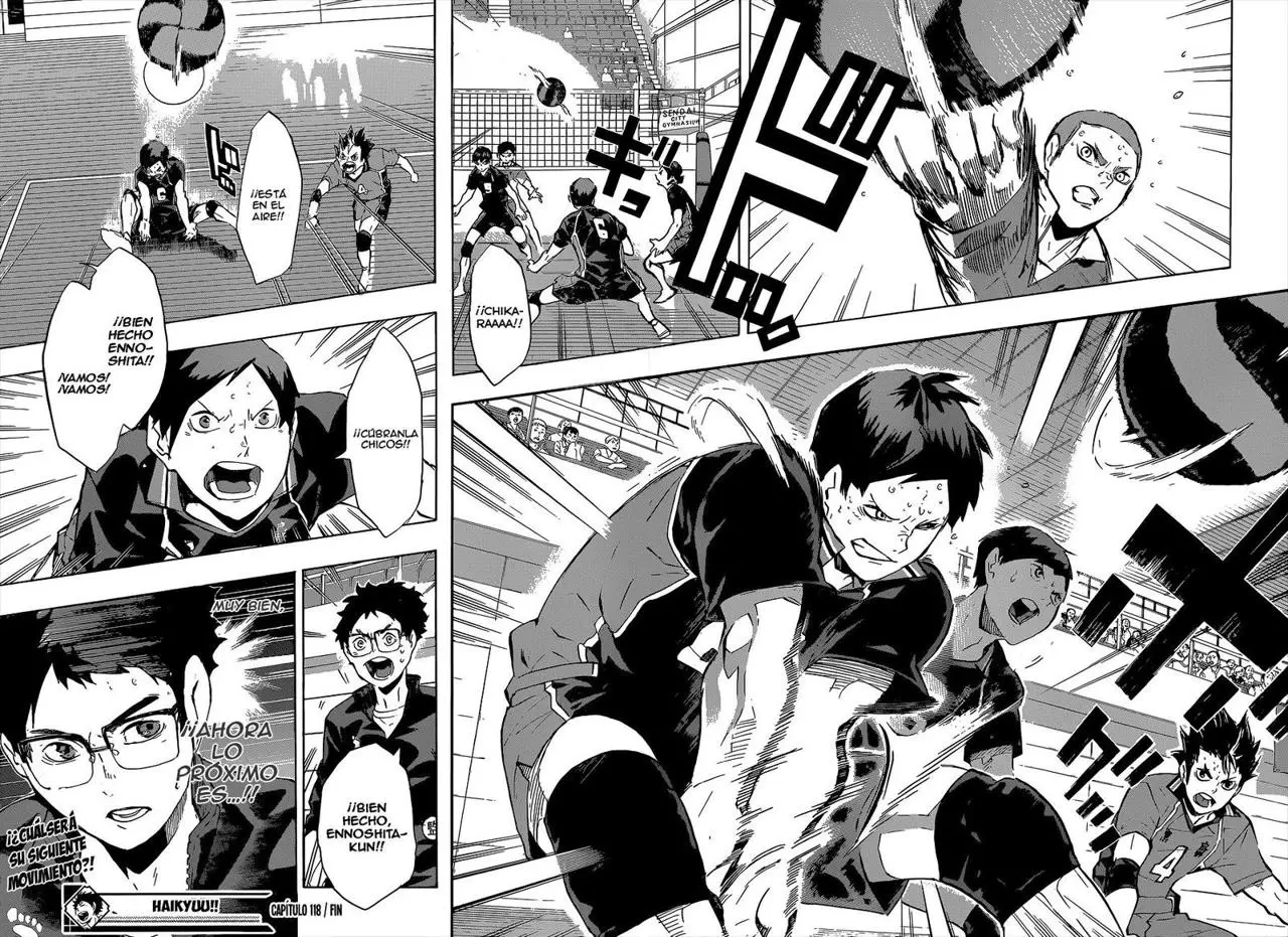 Haikyu!! capítulo 118, página 18