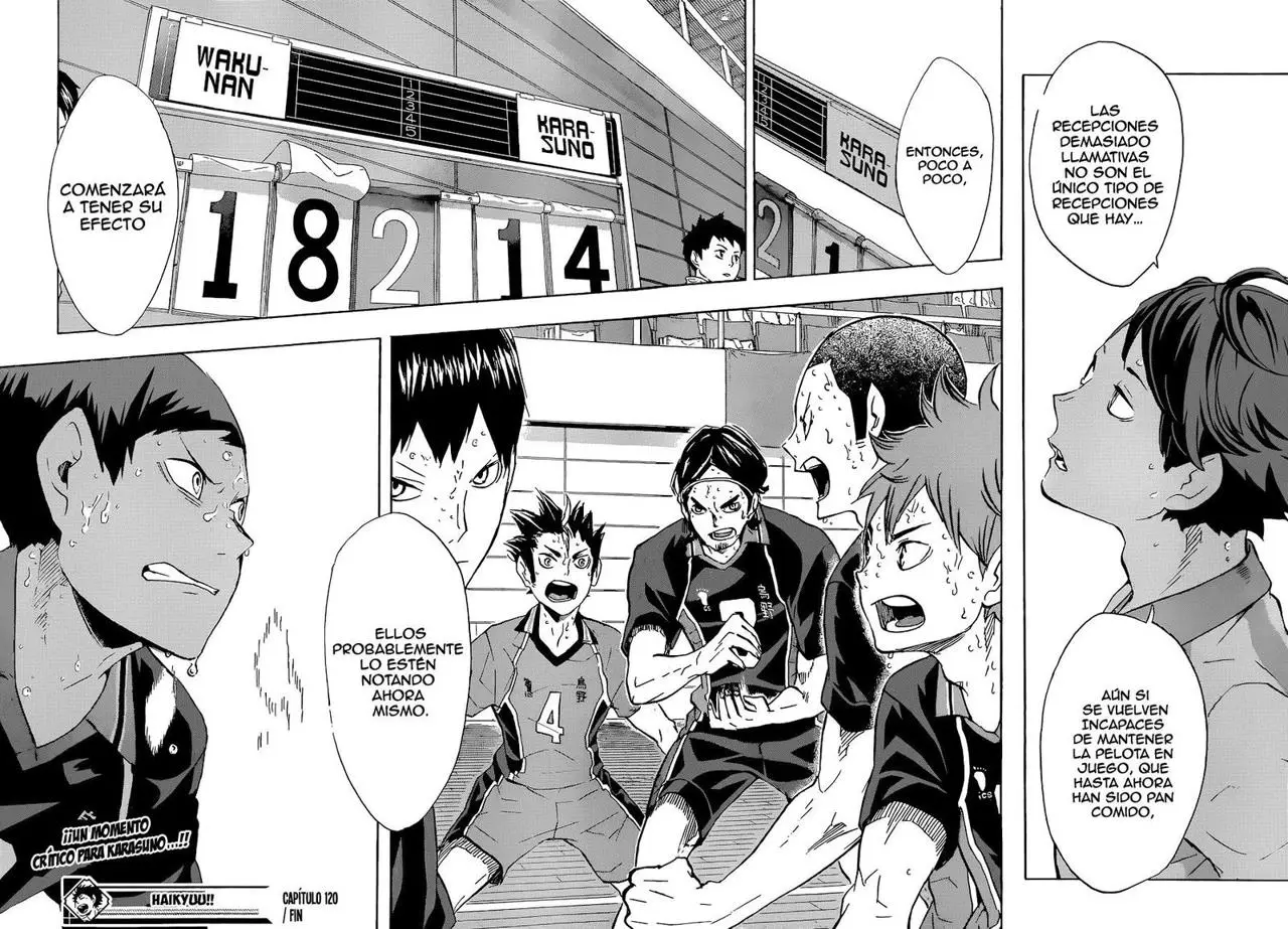 Haikyu!! capítulo 120, página 19