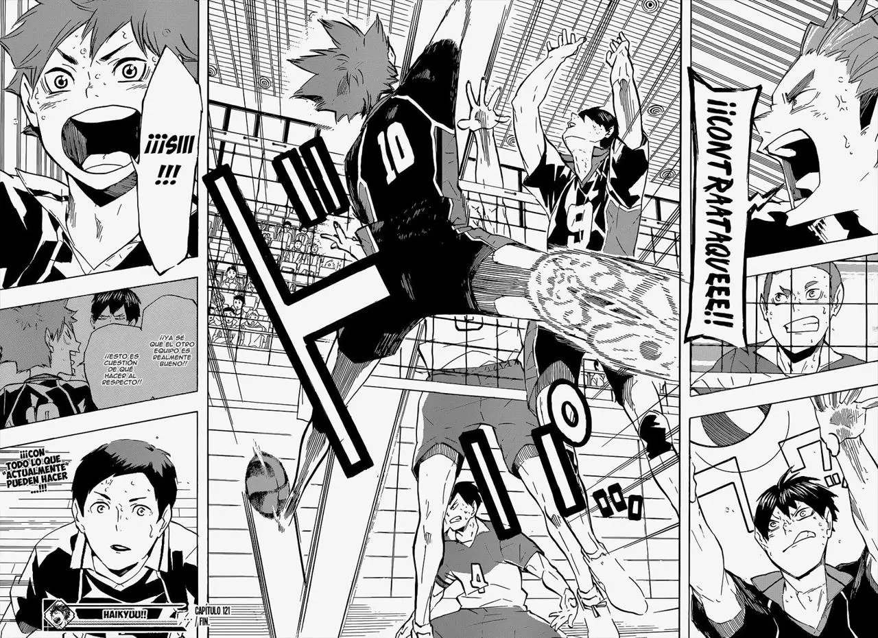 Haikyu!! capítulo 121, página 18