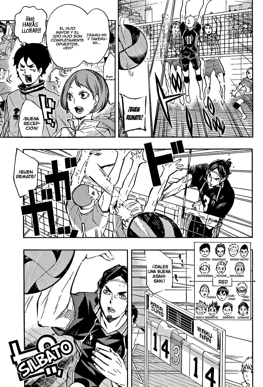 Haikyu!! capítulo 123, página 17