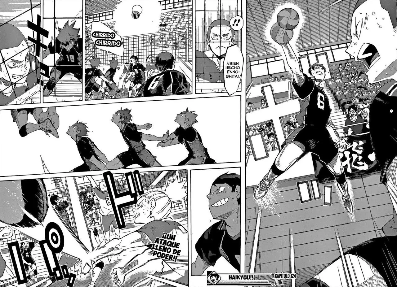 Haikyu!! capítulo 124, página 19