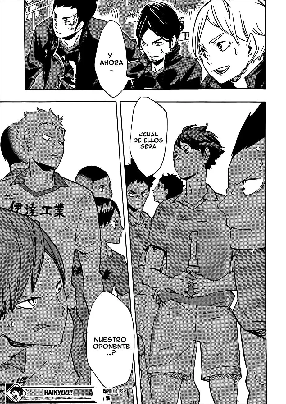 Haikyu!! capítulo 125, página 20