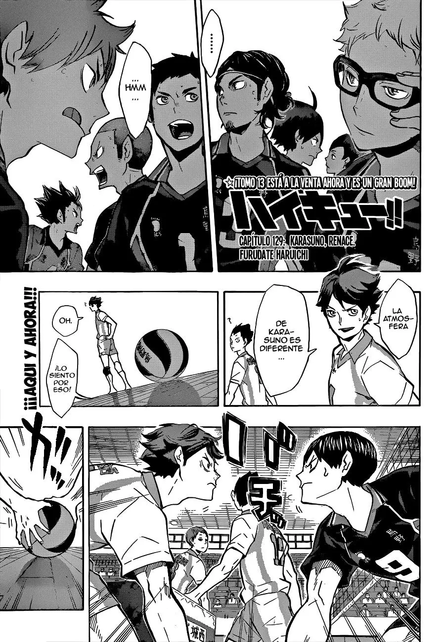 Haikyu!! capítulo 129, página 2