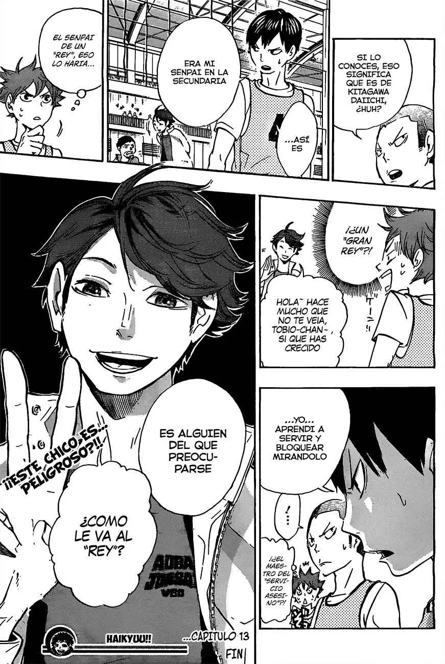 Haikyu!! capítulo 13, página 21