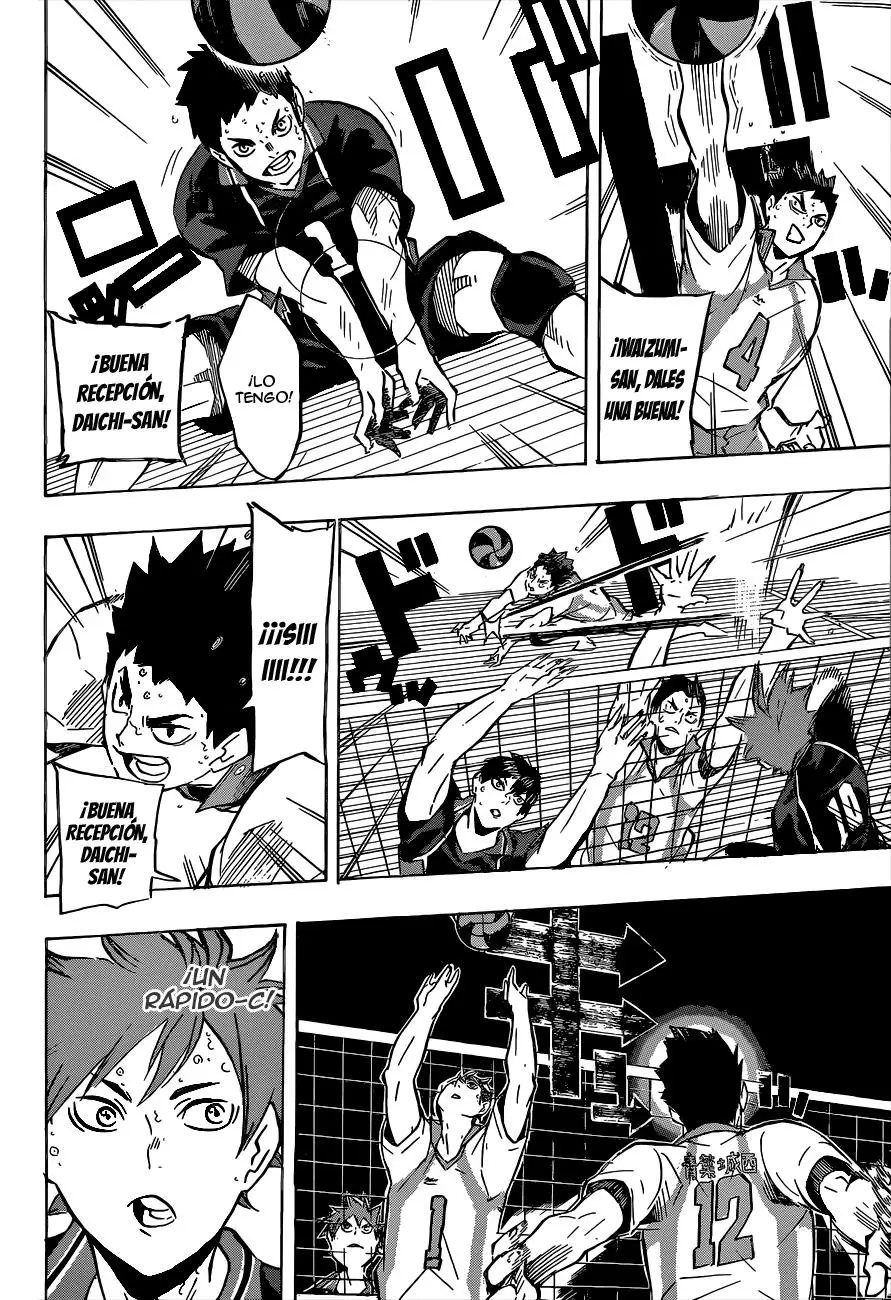 Haikyu!! capítulo 132, página 16