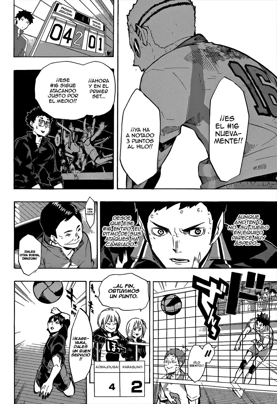 Haikyu!! capítulo 132, página 18