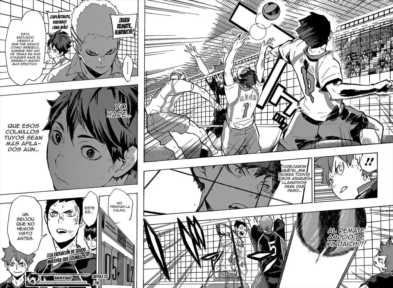 Haikyu!! capítulo 132, página 20