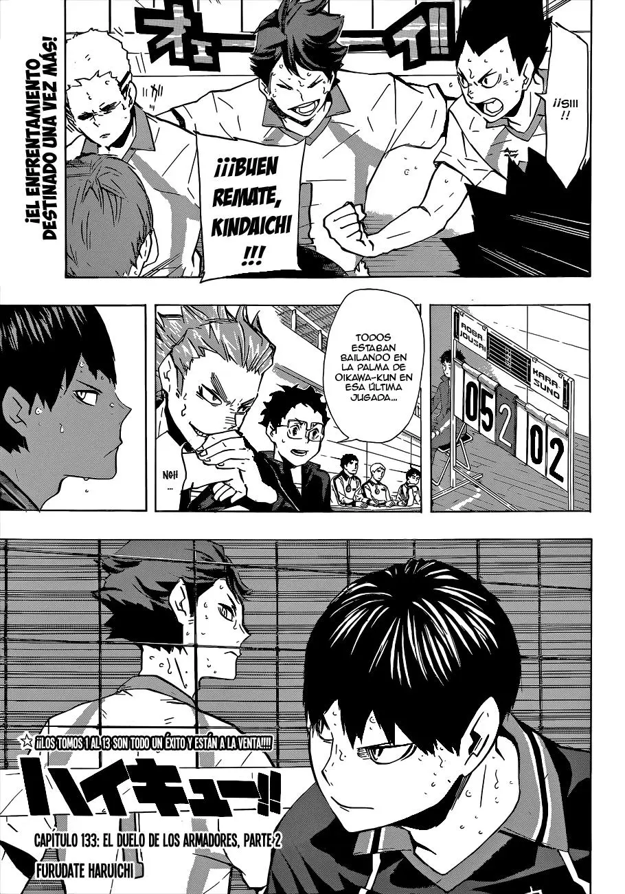 Haikyu!! capítulo 133, página 2
