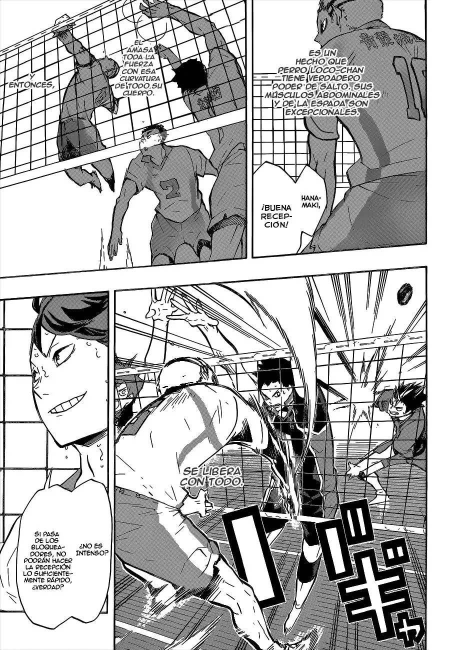 Haikyu!! capítulo 133, página 8
