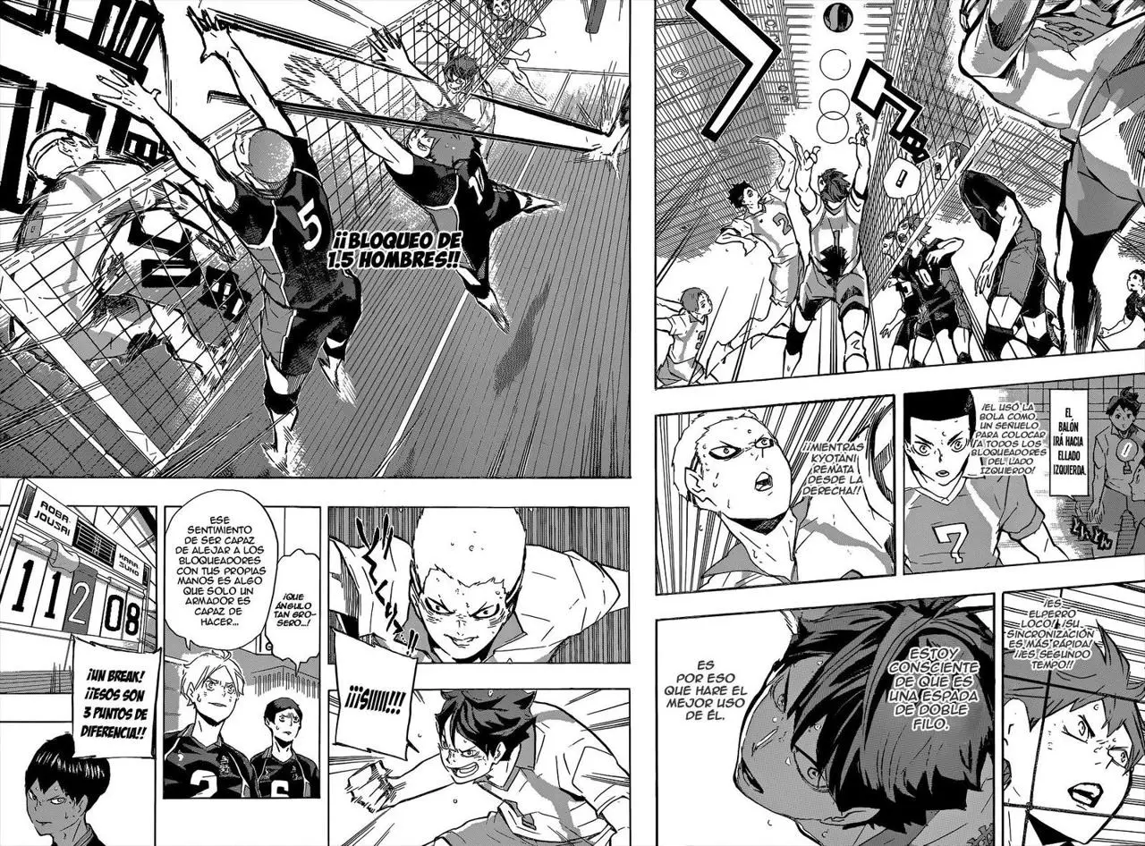 Haikyu!! capítulo 133, página 13