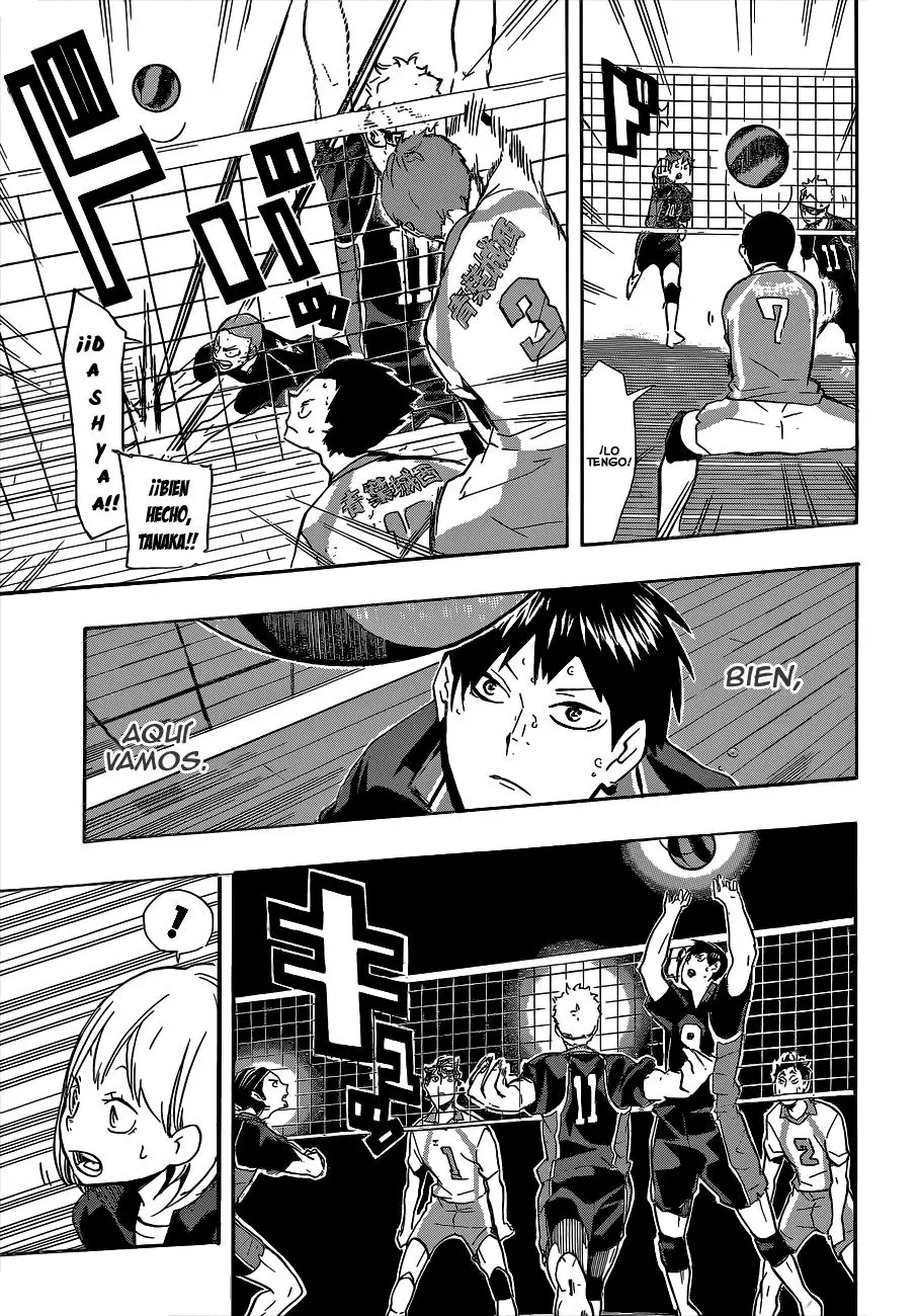 Haikyu!! capítulo 133, página 15