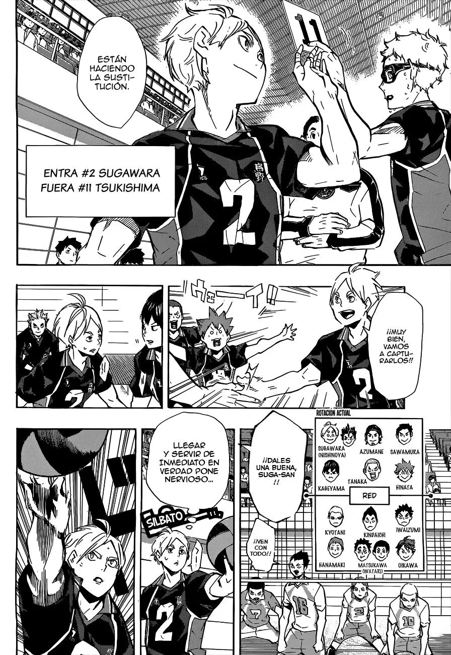 Haikyu!! capítulo 134, página 10