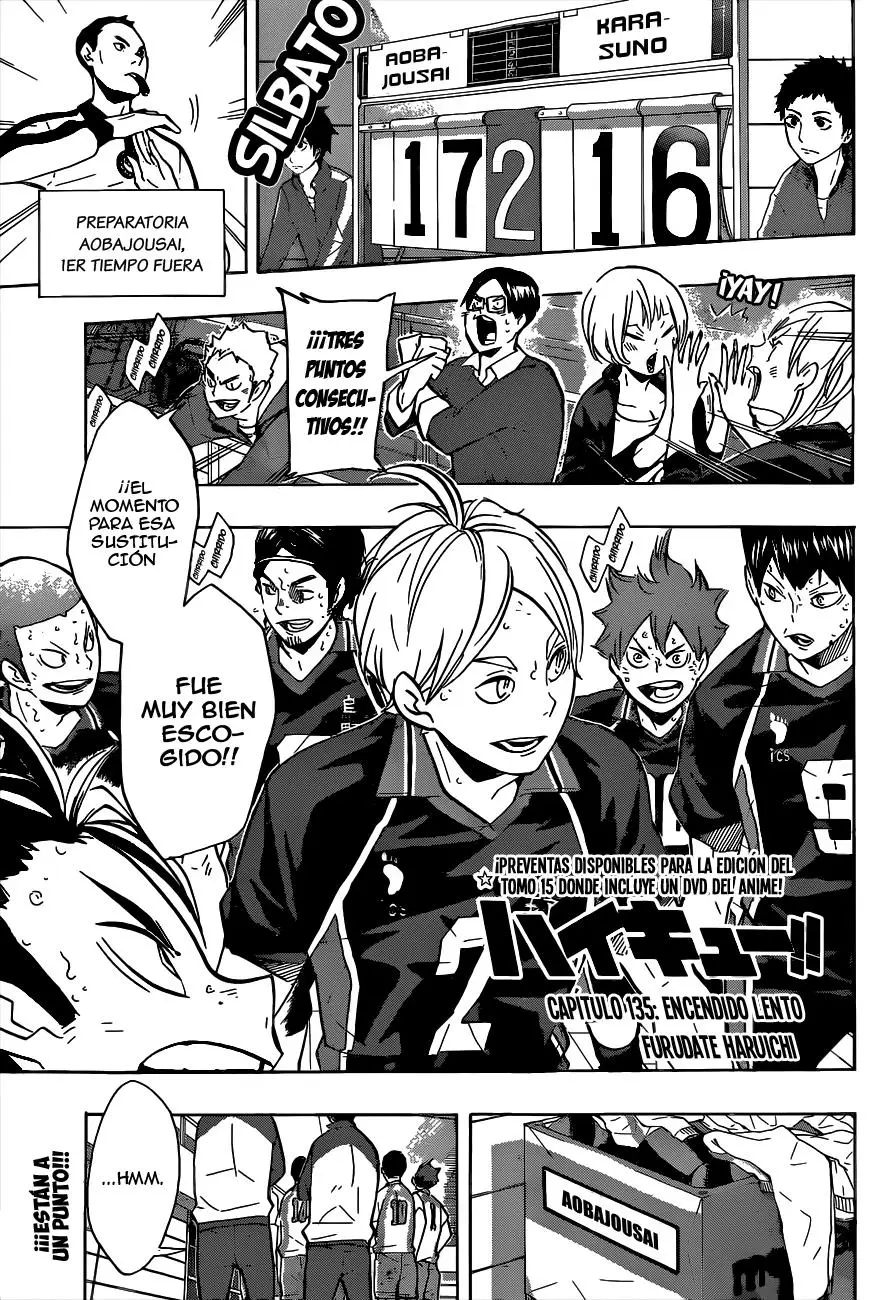 Haikyu!! capítulo 135, página 2