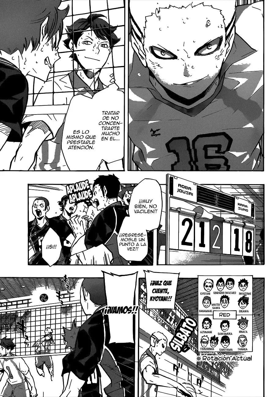 Haikyu!! capítulo 135, página 14