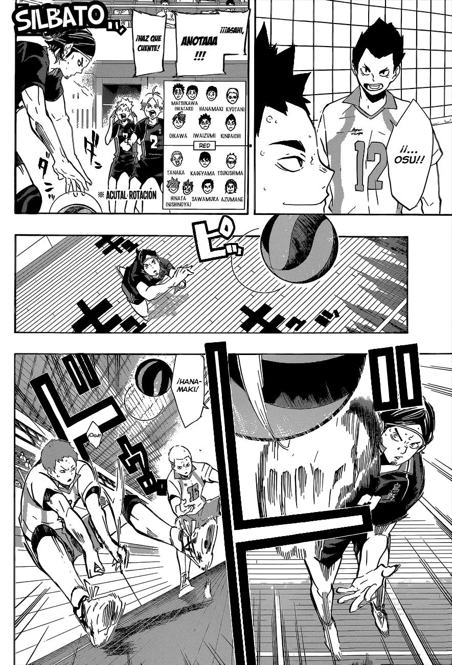 Haikyu!! capítulo 138, página 16