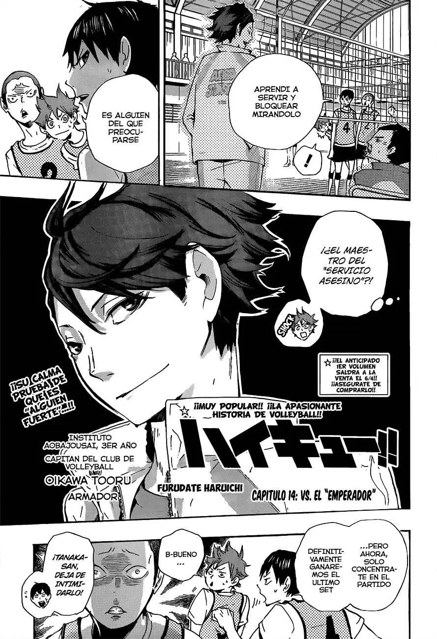 Haikyu!! capítulo 14, página 2