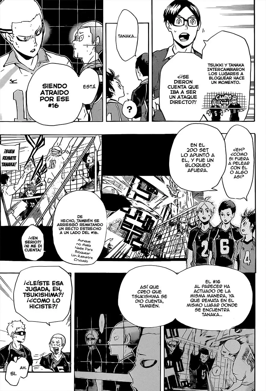 Haikyu!! capítulo 140, página 16