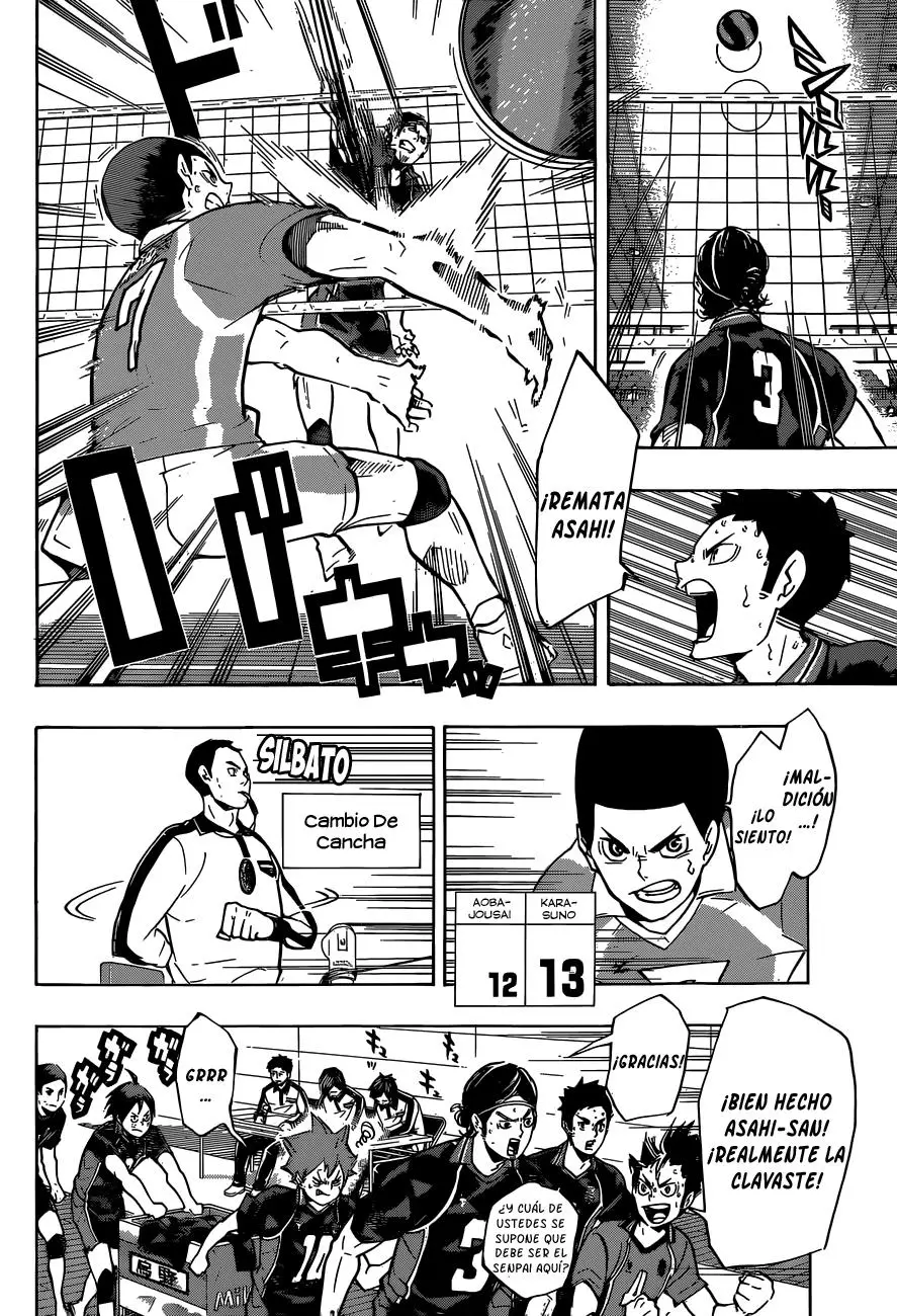 Haikyu!! capítulo 142, página 8