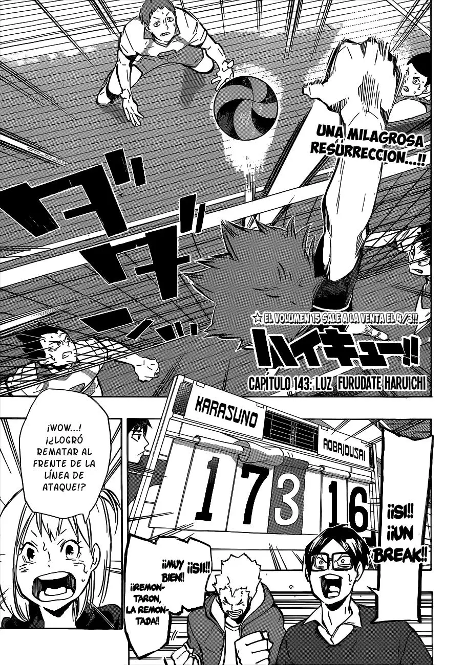 Haikyu!! capítulo 143, página 2