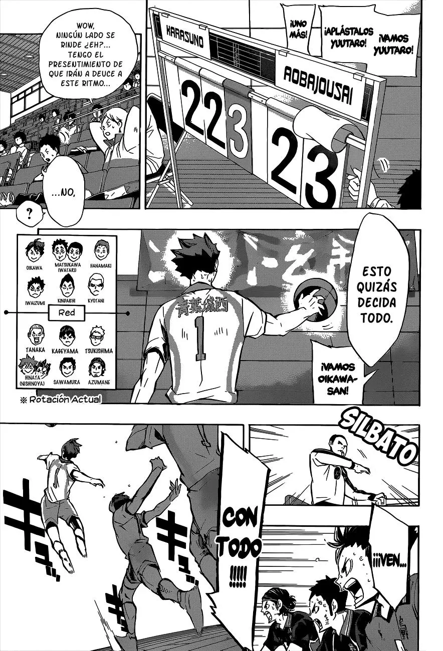 Haikyu!! capítulo 144, página 8