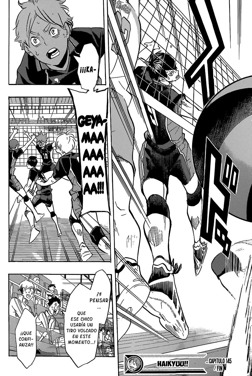 Haikyu!! capítulo 145, página 17