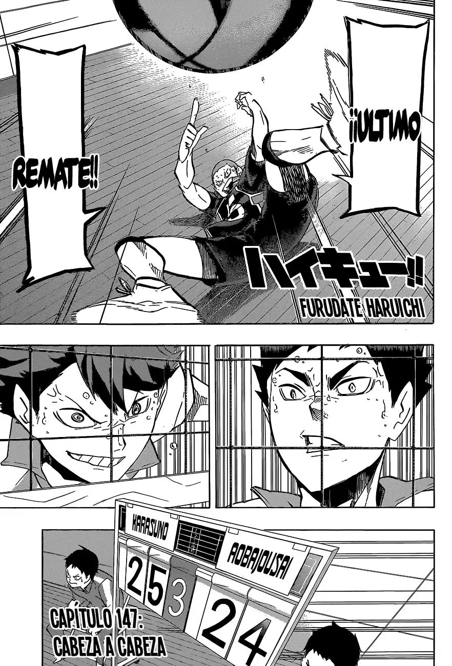 Haikyu!! capítulo 147, página 2