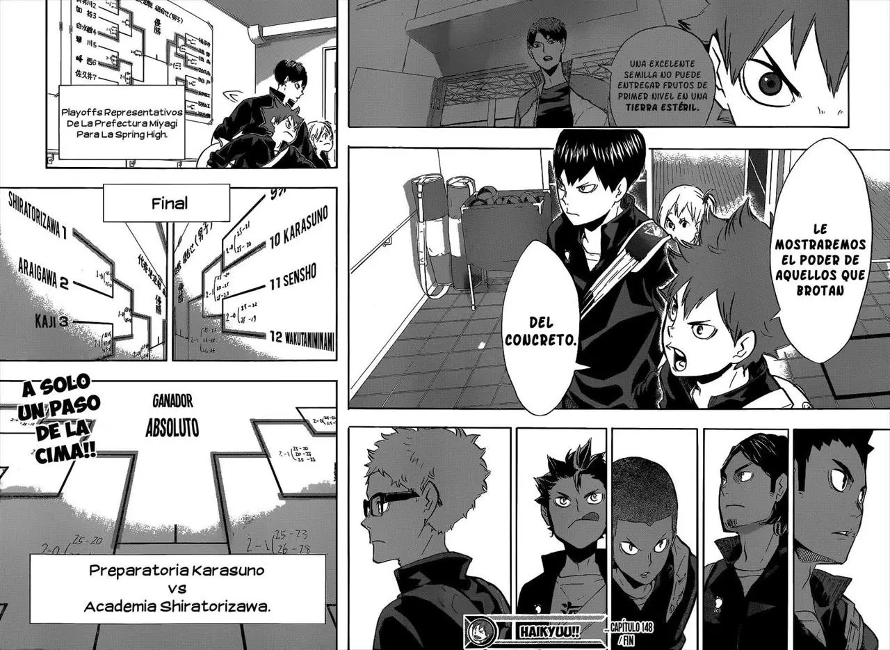 Haikyu!! capítulo 148, página 16