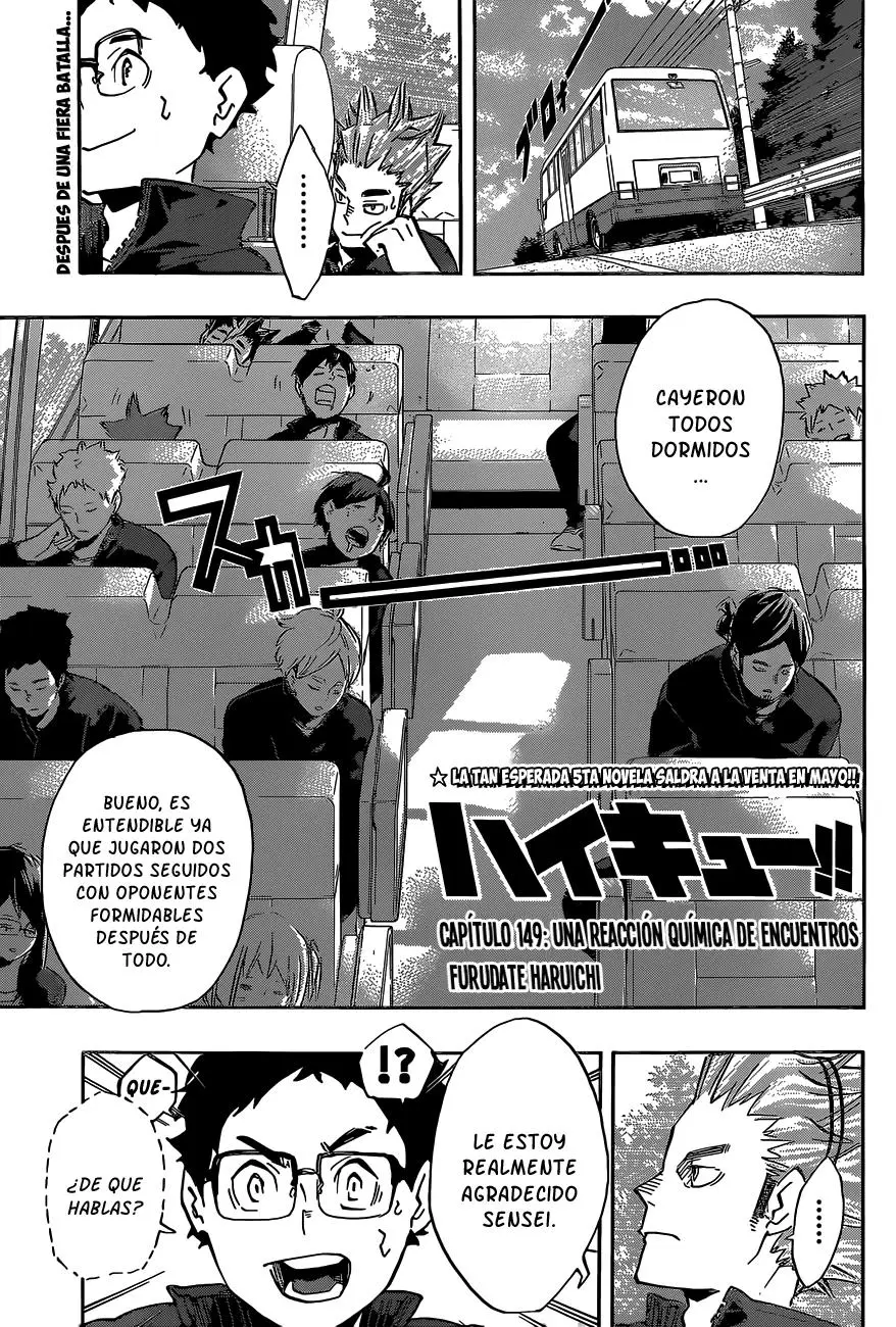 Haikyu!! capítulo 149, página 2