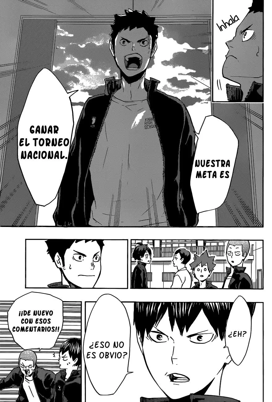 Haikyu!! capítulo 149, página 18
