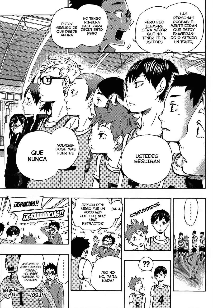 Haikyu!! capítulo 15, página 8